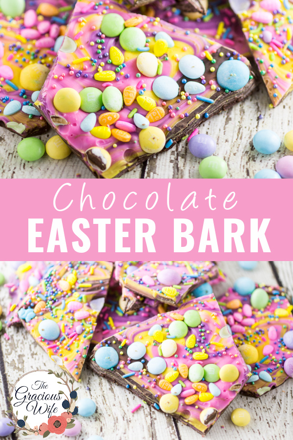 Chocolate Easter Bark Recipe The Gracious Wife