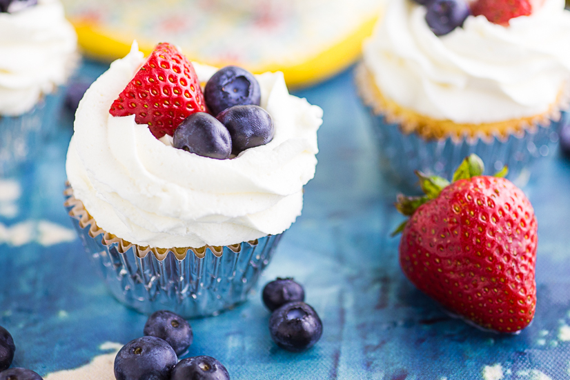 Berries and Cream Cupcakes Recipe The Gracious Wife