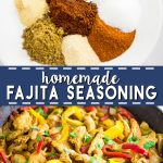 Homemade Fajita Seasoning is quick and easy to make and tastes so much better than store-bought! This recipe cheap, healthy, and easy to change to your personal tastes! It goes great with steak, chicken, shrimp, and beef. Steak fajitas are my favorite. So good with this recipe!