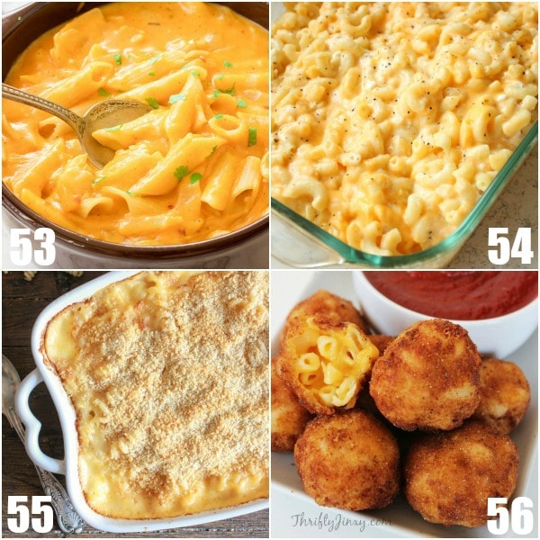 68 Mac and Cheese Recipes - 68 Mac and Cheese Recipes that everyone will love! Gooey, cheesy, and delicious these unique mac and cheese recipes are guaranteed hits!  So many homemade macaroni and cheese recipes! Baked, crockpot, ctovetop, classic, easy, creamy, southern, and so much more! OMG. I love macaroni and cheese!