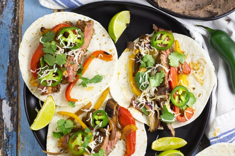 Easy Skirt Steak Fajitas Recipe The Gracious Wife