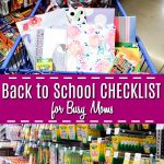 Getting ready for a new school year and juggling chaotic schedules can be overwhelming. Use this ultimate back to school checklist for busy moms to increase organization and start the year right. With tips and ideas for supplies, clothes, and more! Boy, do I need this!