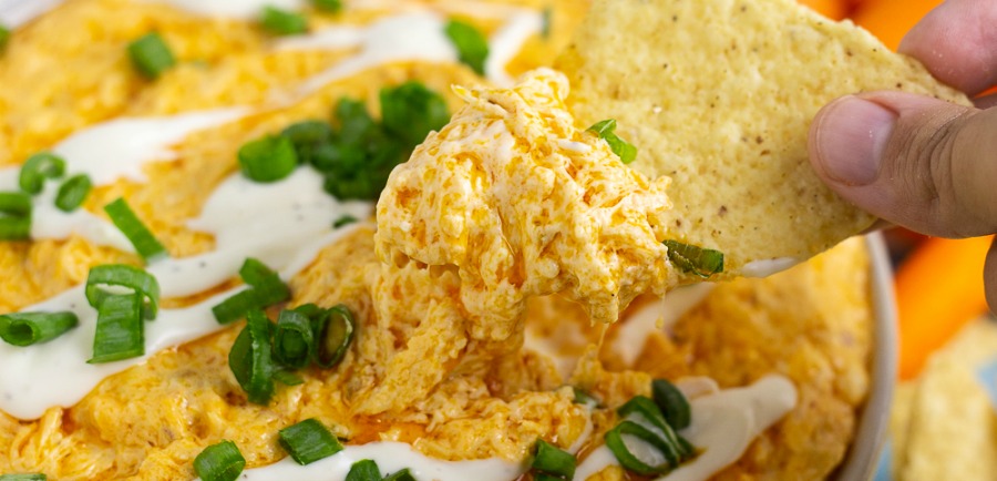 Crockpot Buffalo Chicken Dip Recipe - The Gracious Wife