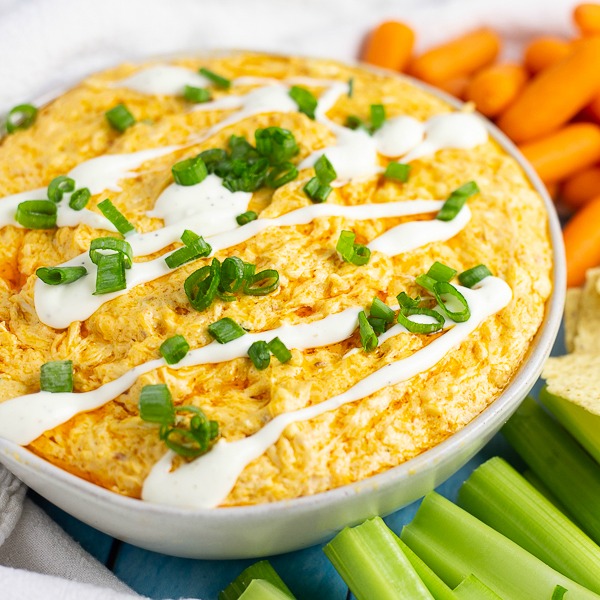 Crockpot Buffalo Chicken Dip Recipe - The Gracious Wife