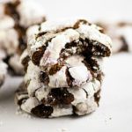 Chewy fudgy Chocolate Crinkle Cookies are pretty and easy to make. They're rich and decadent and are perfect for cookie exchanges!
