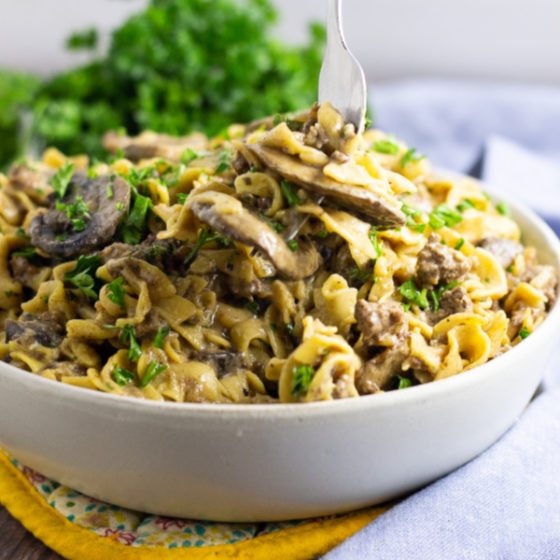 Ground Beef Stroganoff Recipe The Gracious Wife