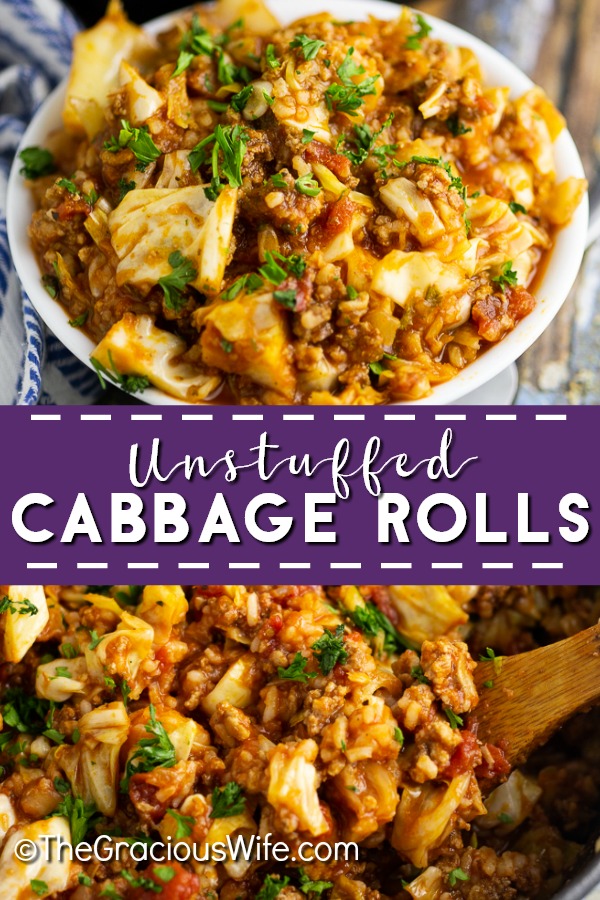 Unstuffed Cabbage Rolls Recipe The Gracious Wife