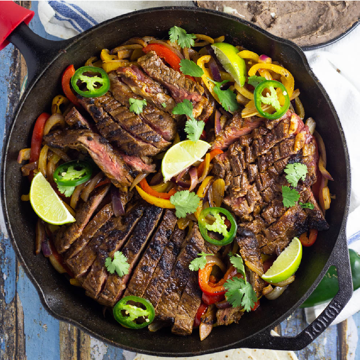 Steak Fajitas - House of Yumm