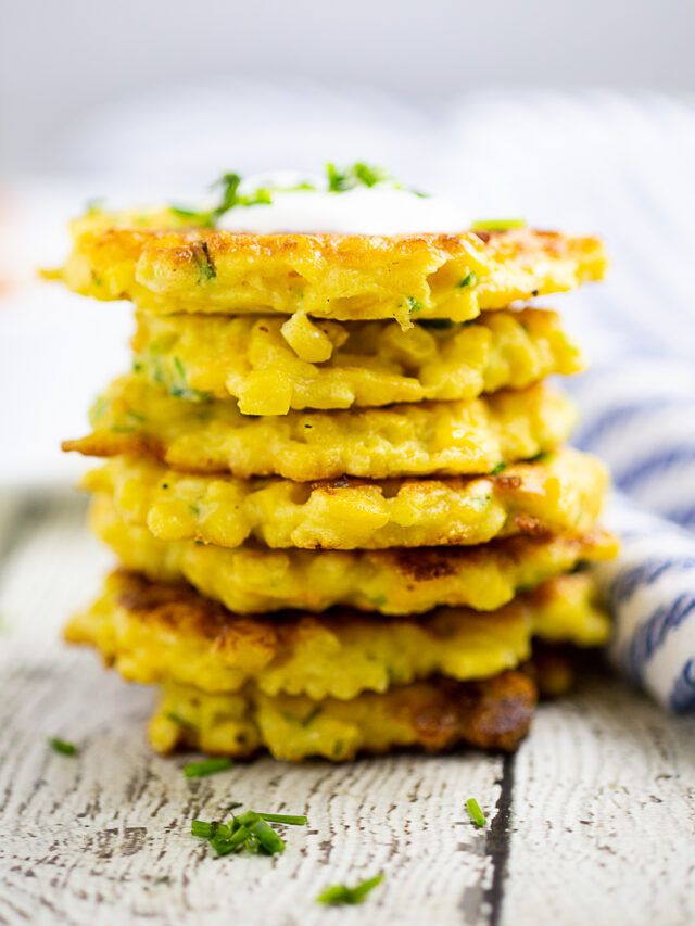 Simple Corn Fritters Crispy Outside, Flavorful Inside The Gracious Wife