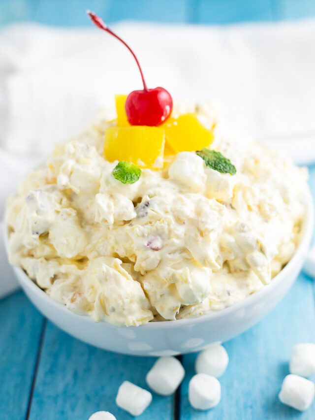 Tropical Pineapple Fluff A Creamy Summer Dessert Delight The