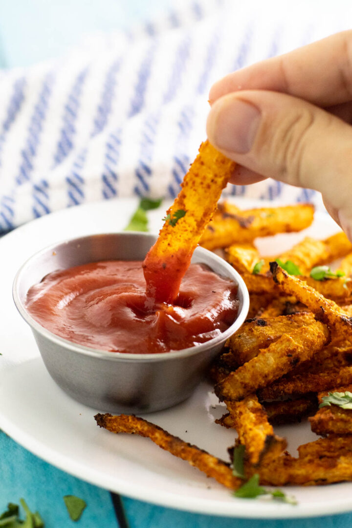 Jicama Fries Recipe The Gracious Wife