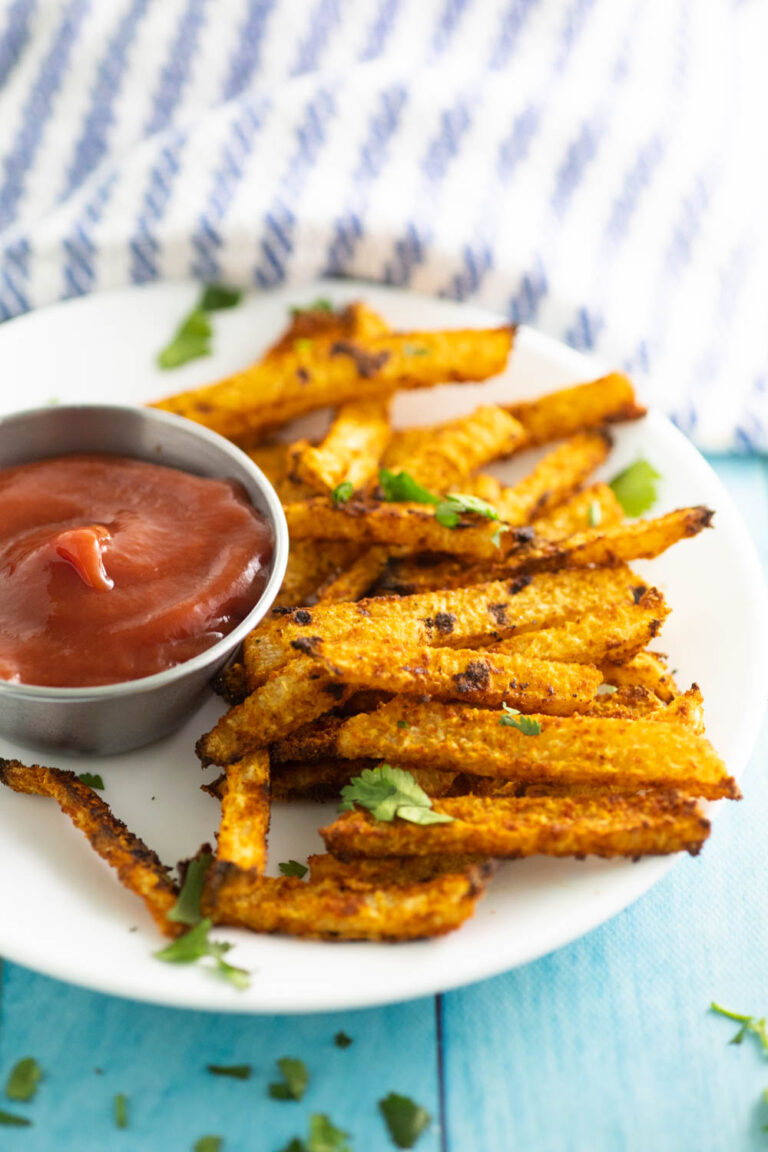 Jicama Fries Recipe - The Gracious Wife