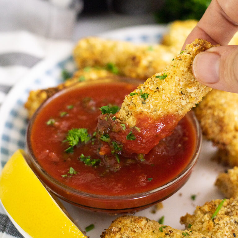 Air Fryer Mozzarella Sticks Recipe The Gracious Wife