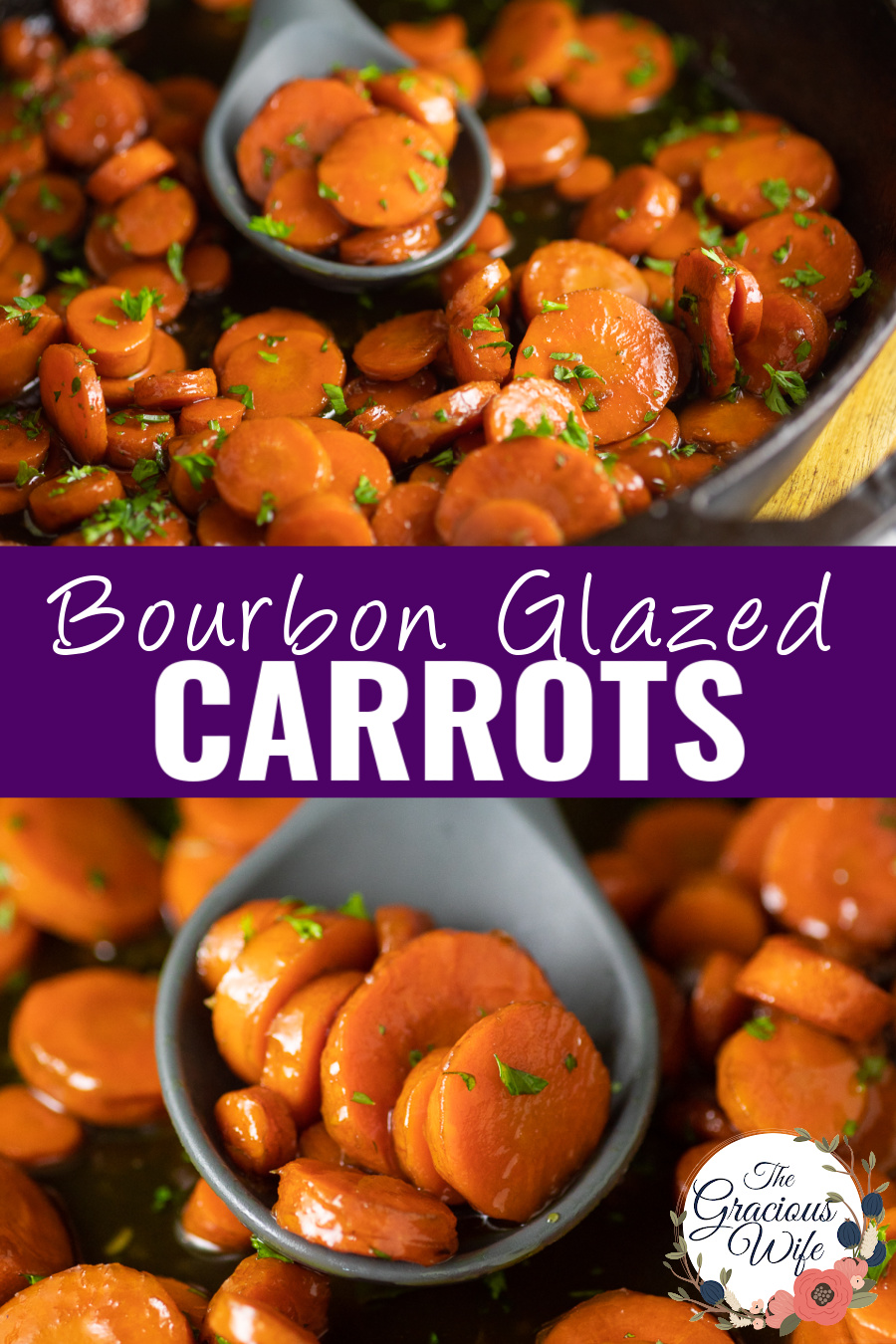 Bourbon Glazed Carrots The Gracious Wife