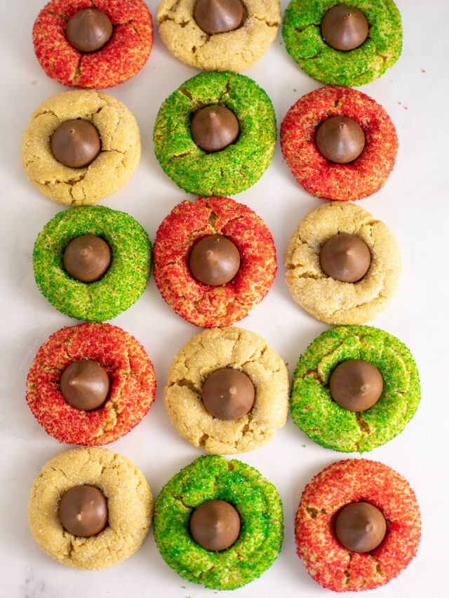 Peanut Butter Blossoms Classic Holiday ChocolatePeanut Cookies The Gracious Wife