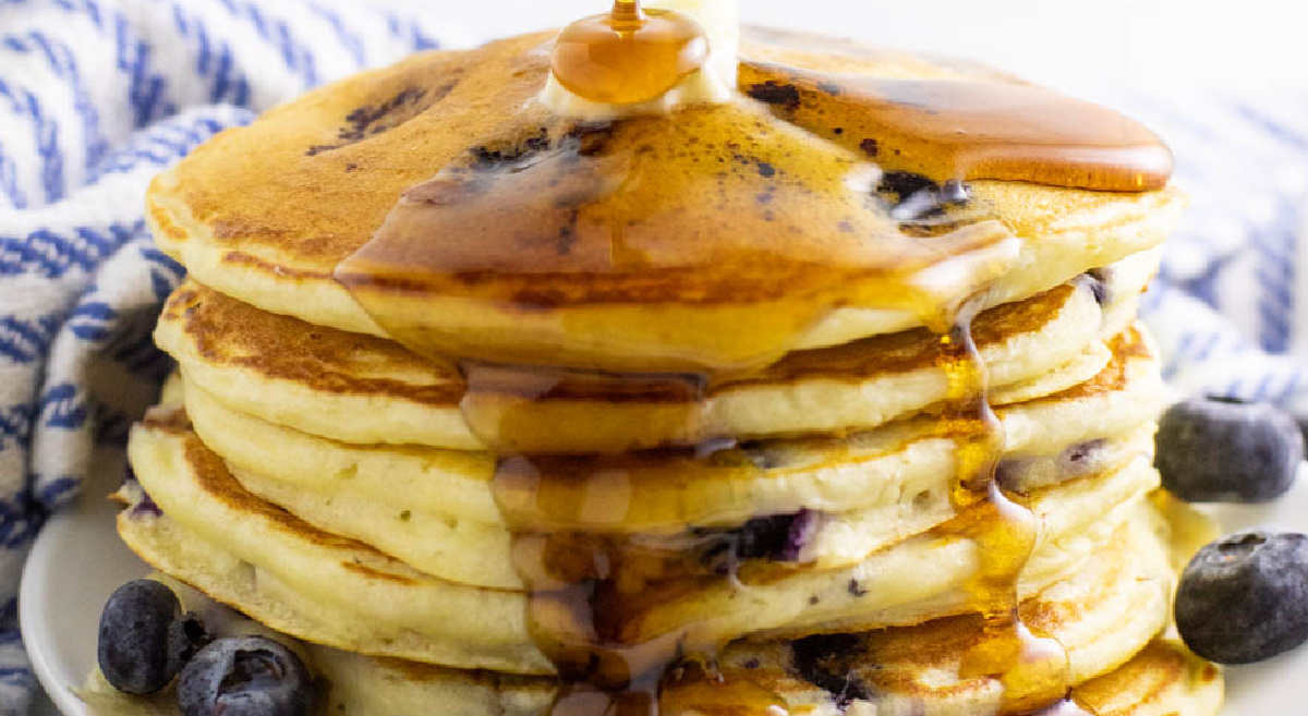 Buttermilk Blueberry Pancakes The Gracious Wife