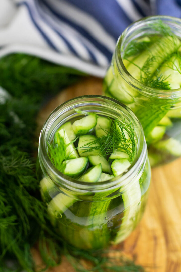 Refrigerator Dill Pickles The Gracious Wife