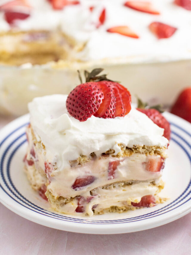 Summery Strawberry Icebox Cake A Refreshing Delight! The Gracious Wife