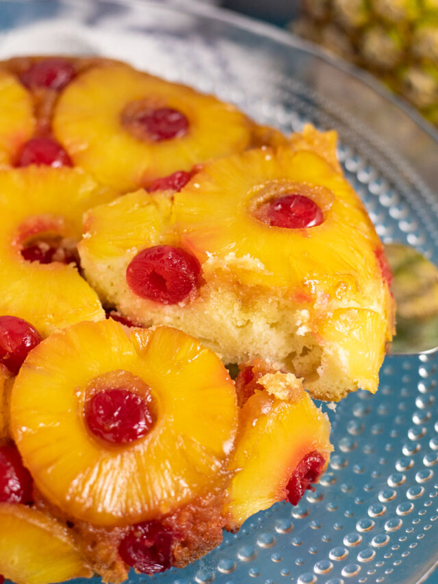 Delicious Retro Pineapple Upside Down Cake Recipe The Gracious Wife