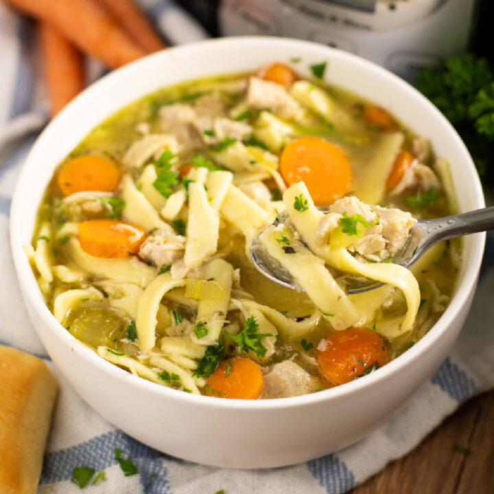 Crockpot Chicken Noodle Soup The Gracious Wife
