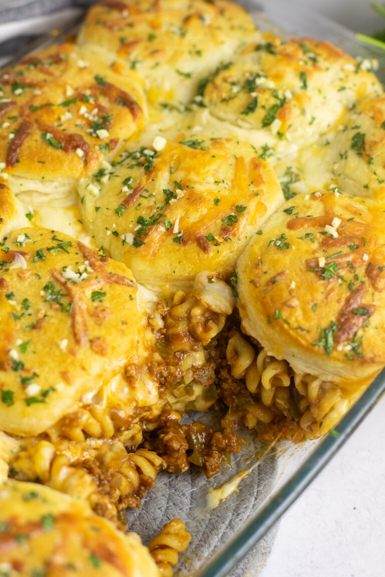 Sloppy Joe Casserole - The Gracious Wife