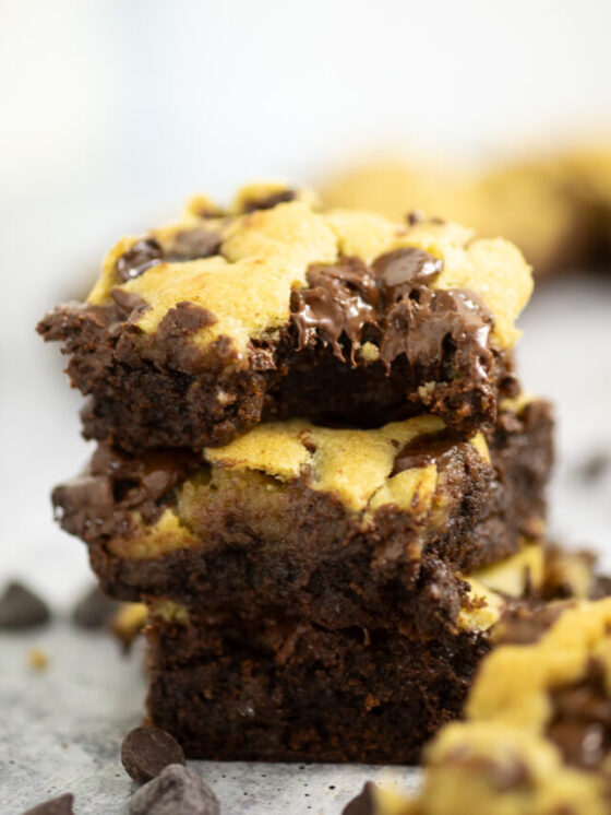 Fudgy Brownie Meets Gooey Cookie in These Brookies