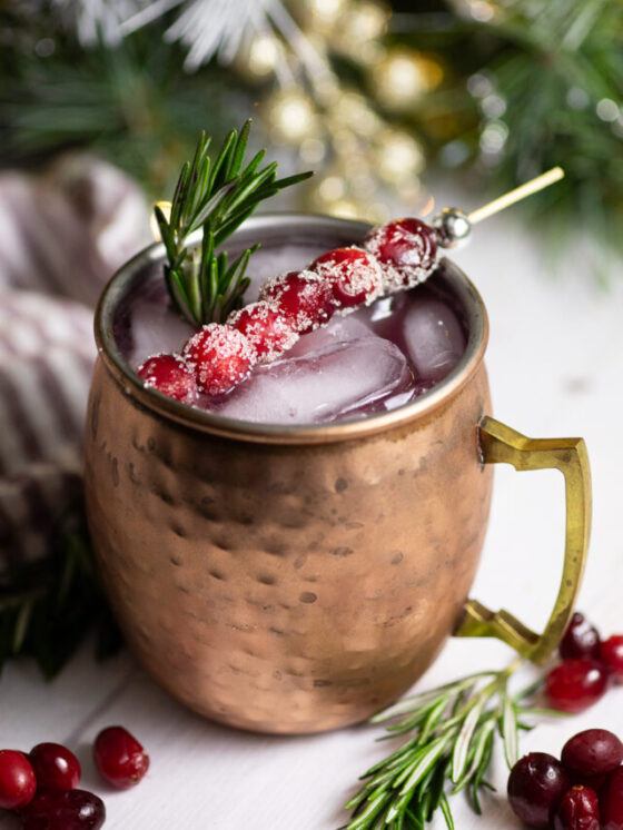 Cranberry Moscow Mule: A Festive Twist on a Classic Cocktail